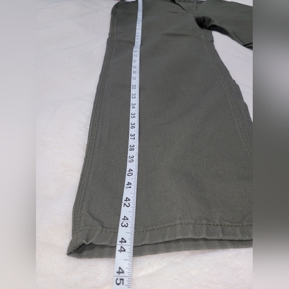 Carhartt Olive Green Chinos Classic Style - Picture 8 of 12